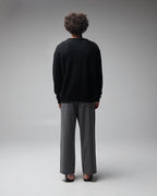 Illusion Mohair Knit - Black - Former