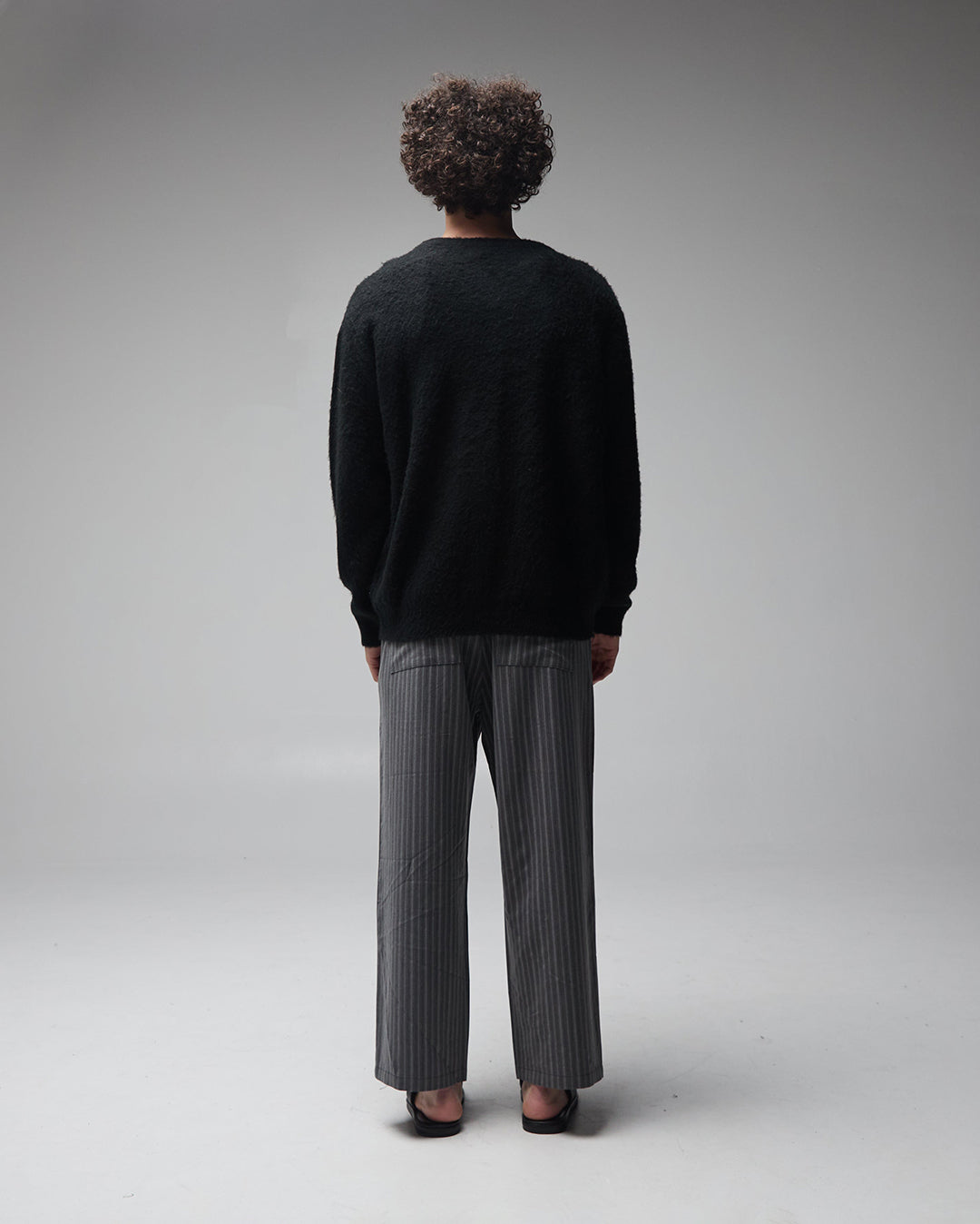 Illusion Mohair Knit - Black - Former