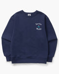 In Bloom Crewneck - Navy - Service Works
