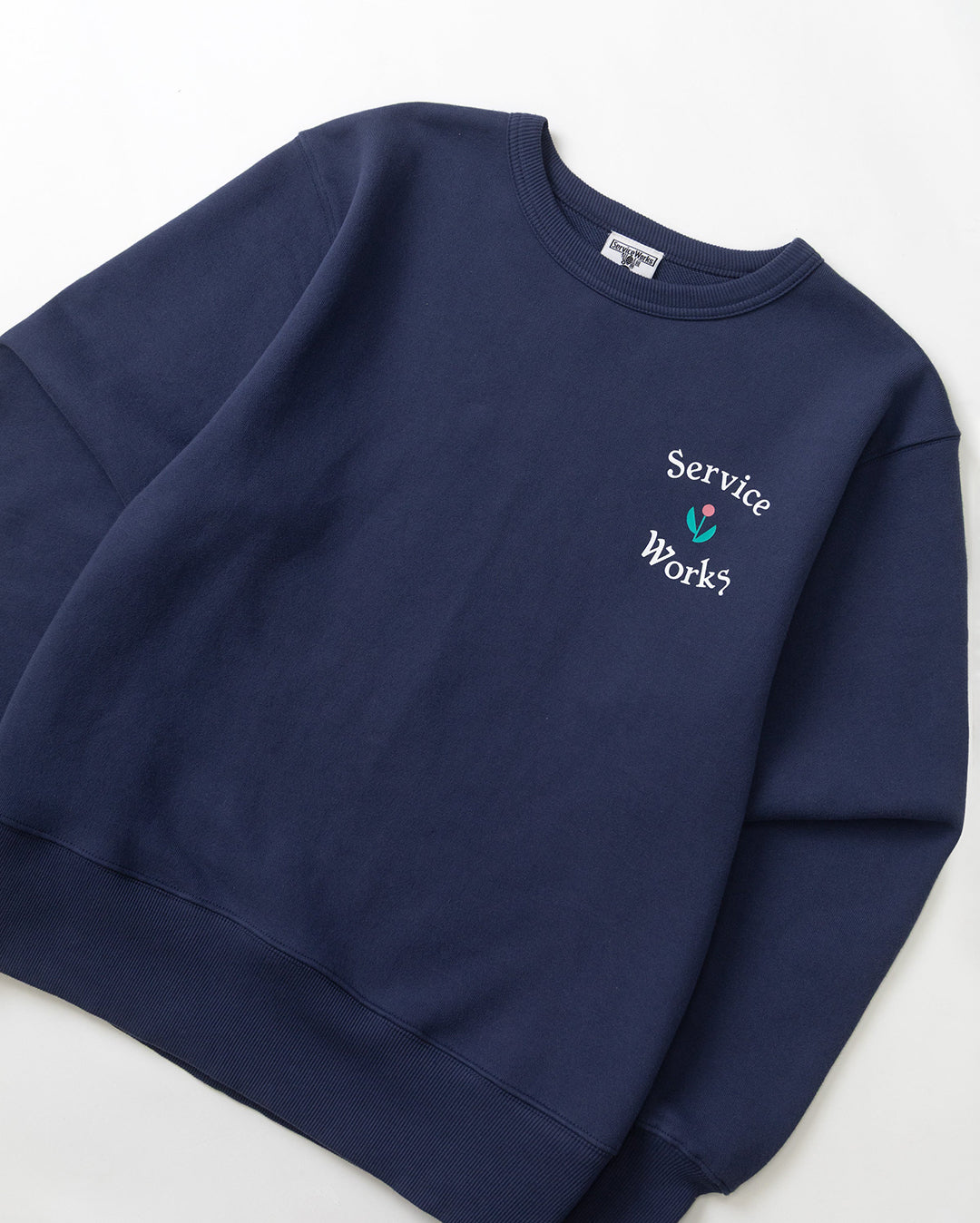 In Bloom Crewneck - Navy - Service Works