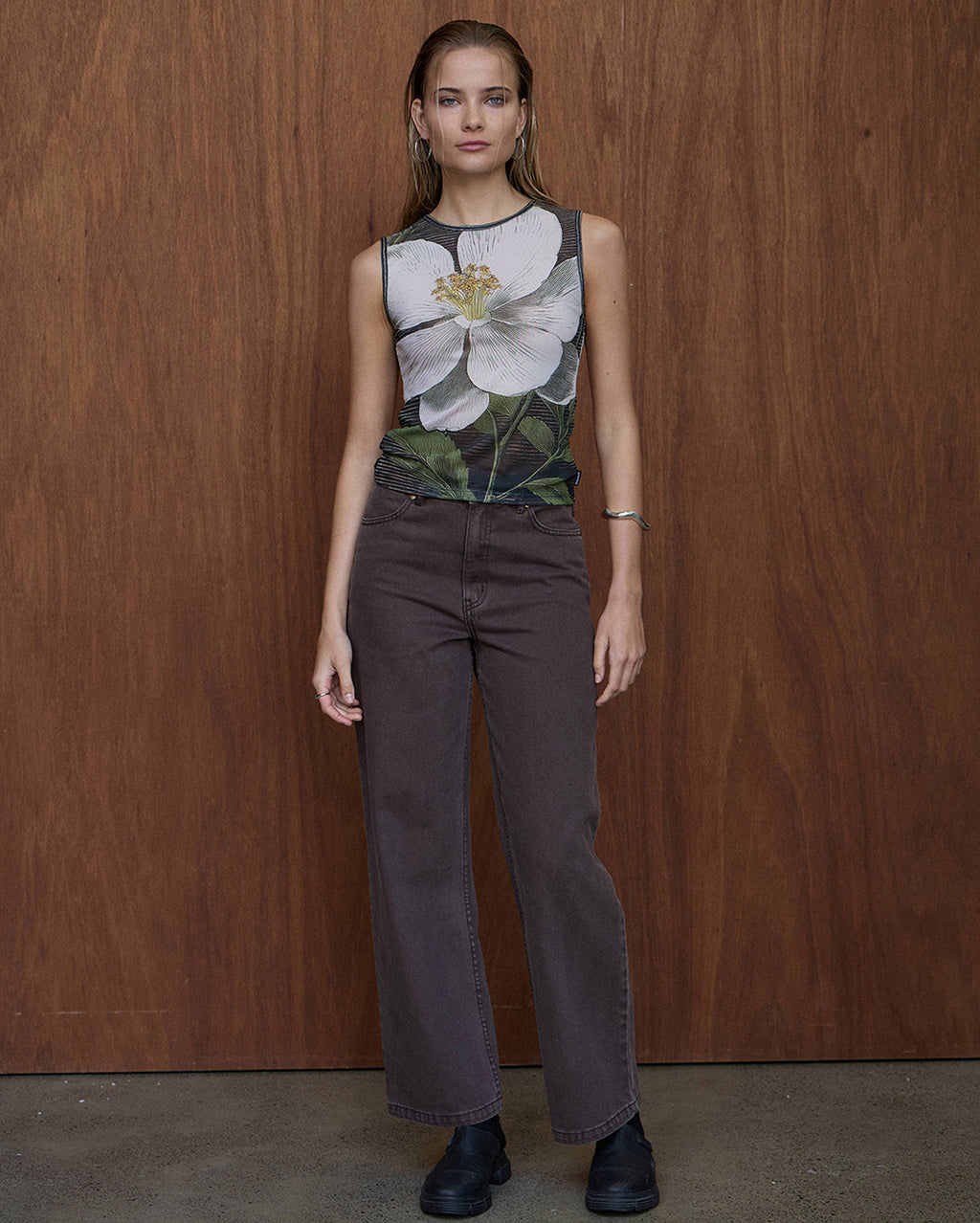 Jasmine - Recycled Sheer Tank - Multi - Afends