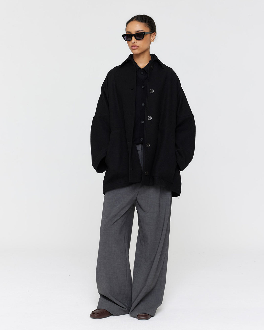 Ricochet Jesper Coat - Black | Wally NZ