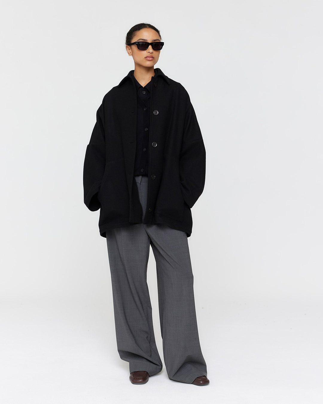 Jesper Coat - Black - Ricochet