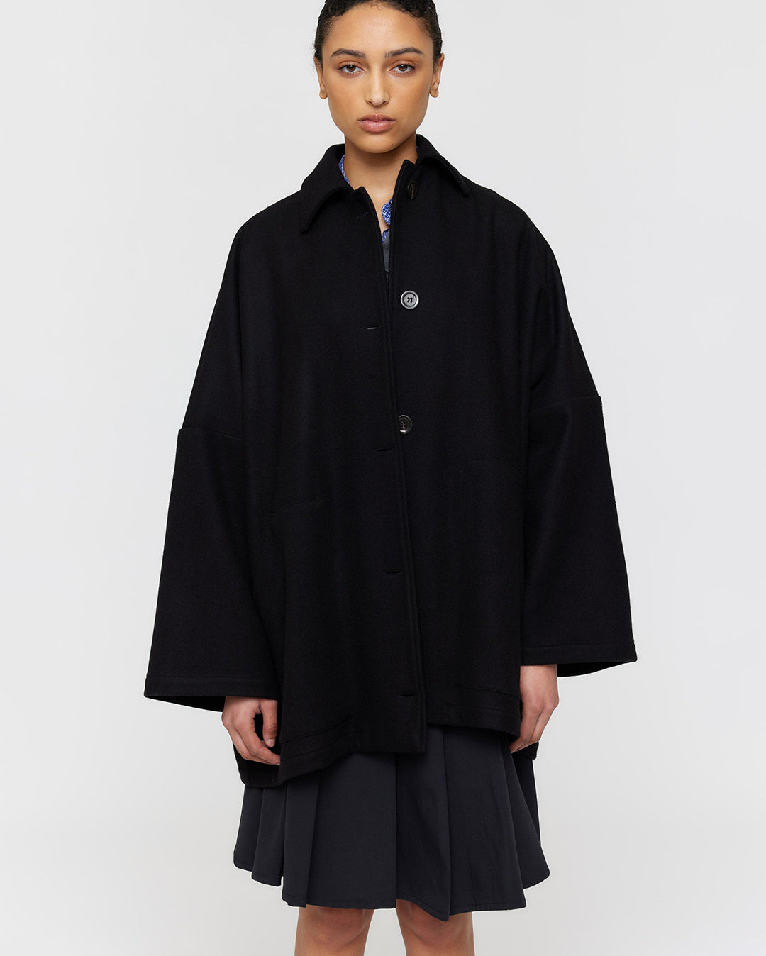 Ricochet Jesper Coat - Black | Wally NZ