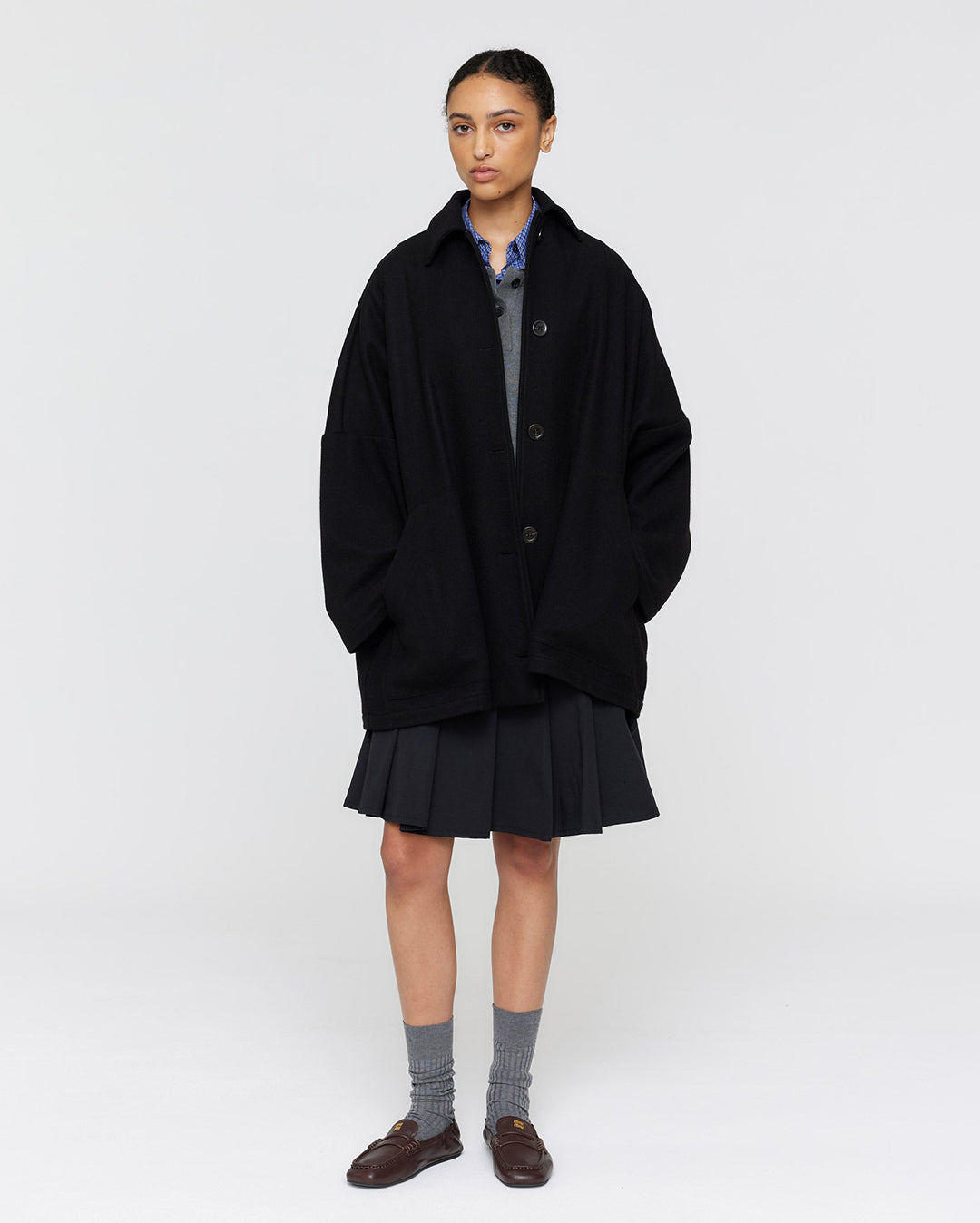 Jesper Coat - Black - Ricochet