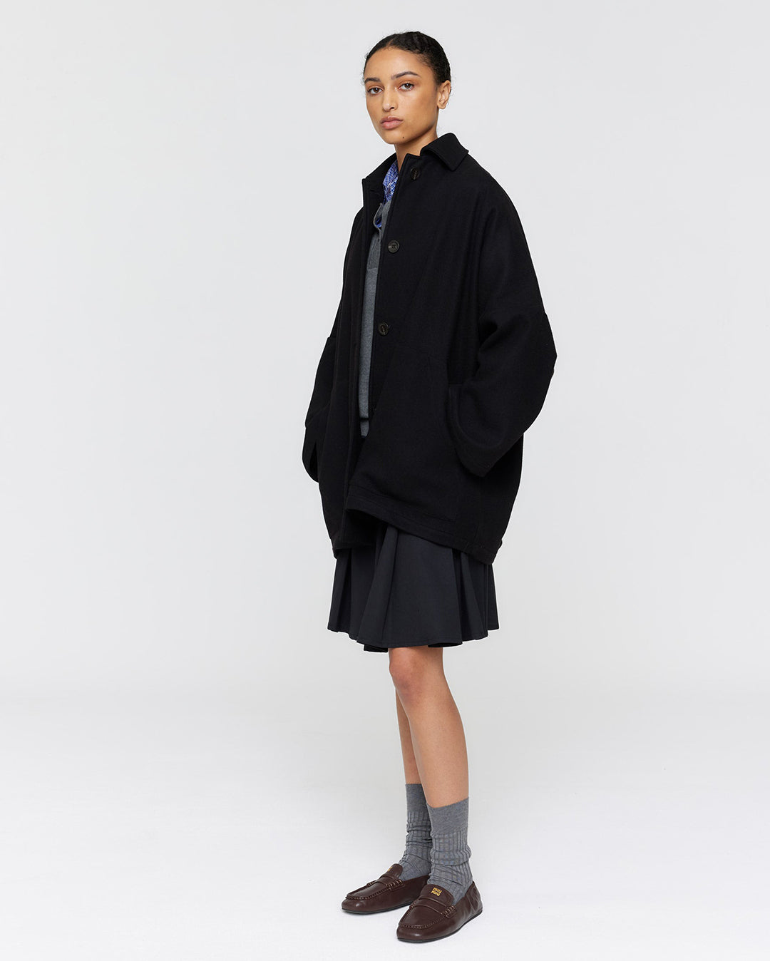 Jesper Coat - Black - Ricochet