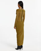 Jolie Long Sleeve Top - Mossgold - Significant Other