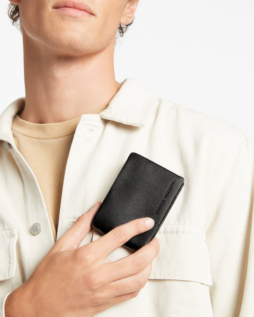 Jonah Wallet - Black - Status Anxiety