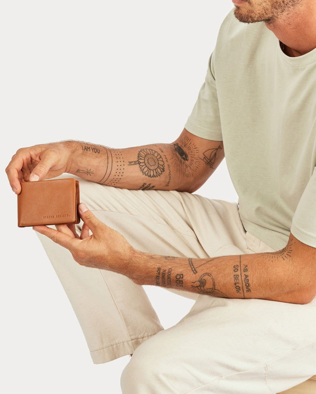 Jonah Wallet - Camel - Status Anxiety