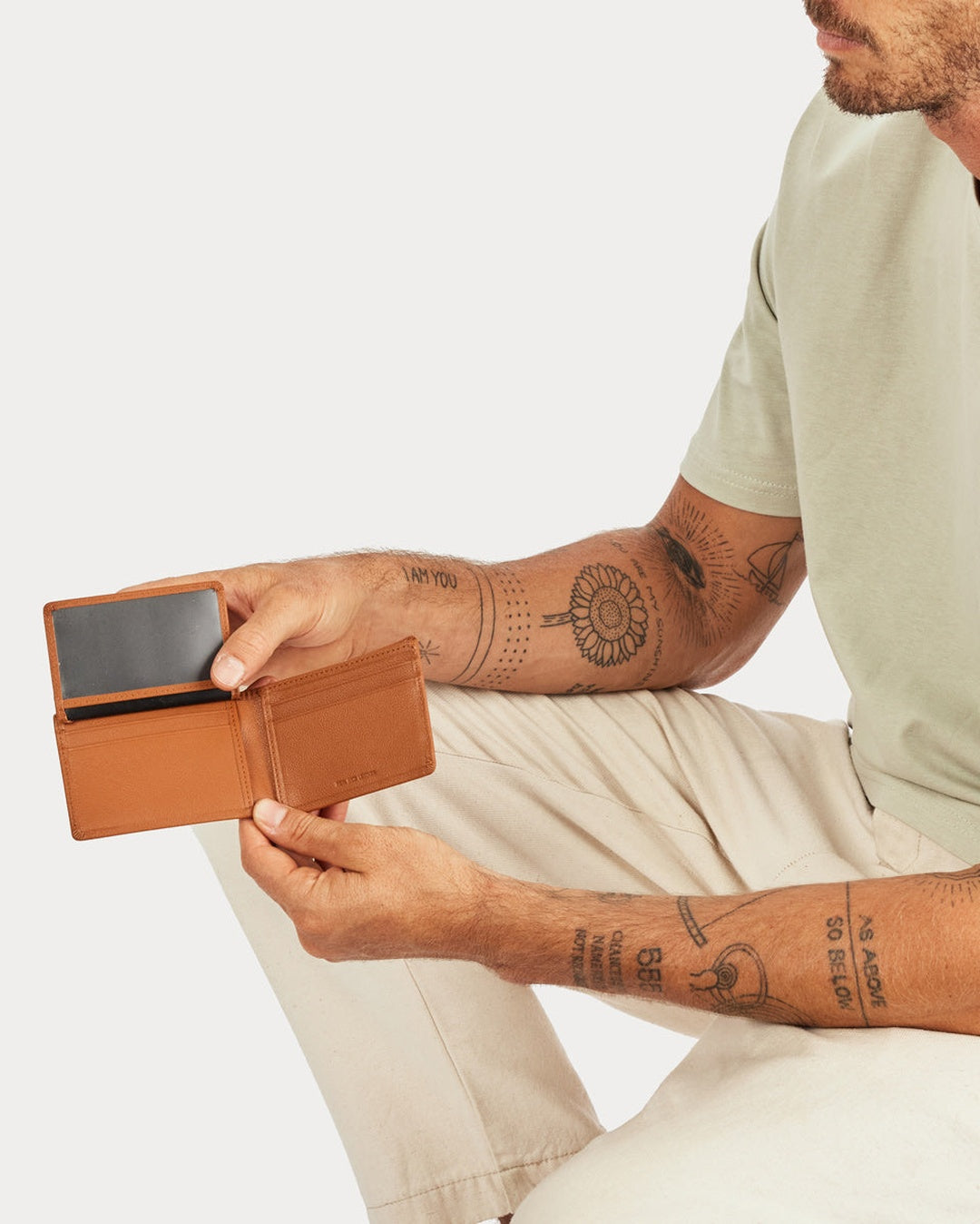Jonah Wallet - Camel - Status Anxiety
