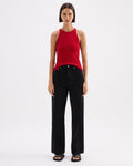 Kharis Knit Tank - Cherry - Nude Lucy