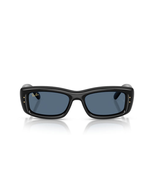 Kiliane Puffer Sunglasses - Black/Dark Blue - Ray-Ban
