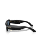 Kiliane Puffer Sunglasses - Black/Dark Blue - Ray-Ban