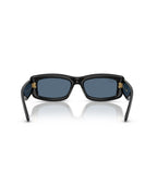 Kiliane Puffer Sunglasses - Black/Dark Blue - Ray-Ban