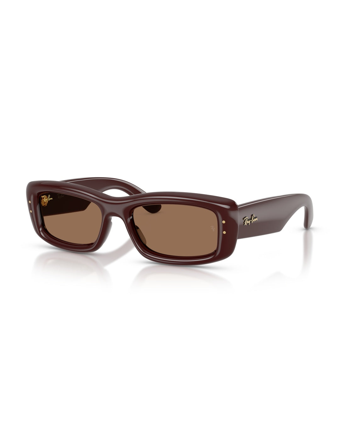 Kiliane Puffer Sunglasses - Transparent Dark Brown - Ray-Ban