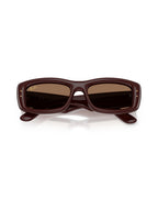 Kiliane Puffer Sunglasses - Transparent Dark Brown - Ray-Ban