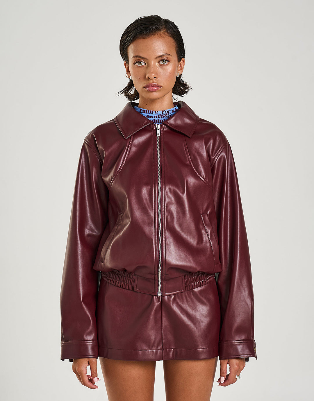 Cropped Bomber - Kina