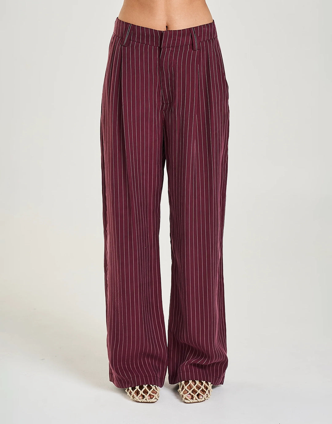 Boss Pants - Kina Pinstripe