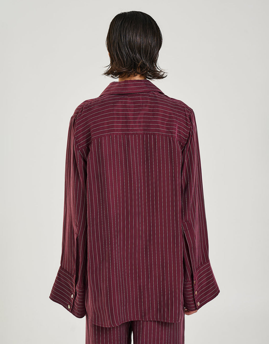 Cuff Shirt - Kina Pinstripe
