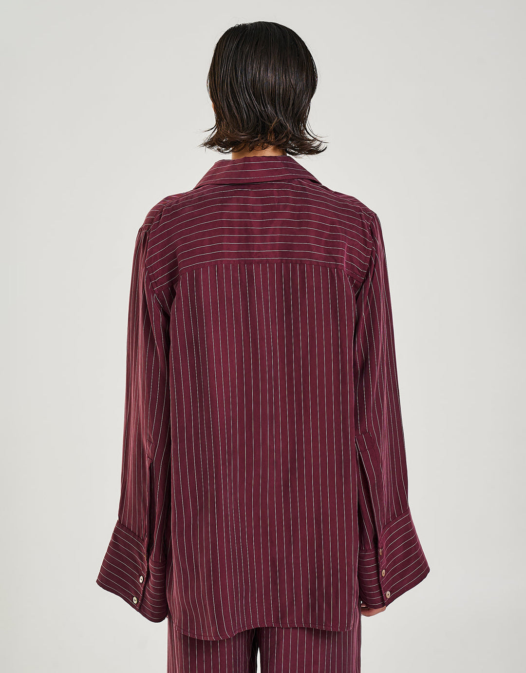Cuff Shirt - Kina Pinstripe