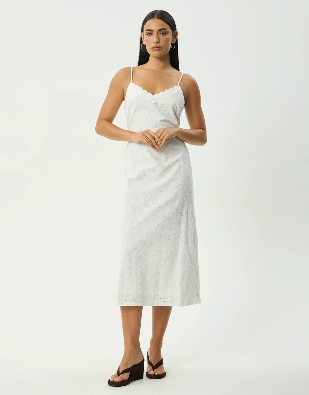 Kindred Midi Dress - White