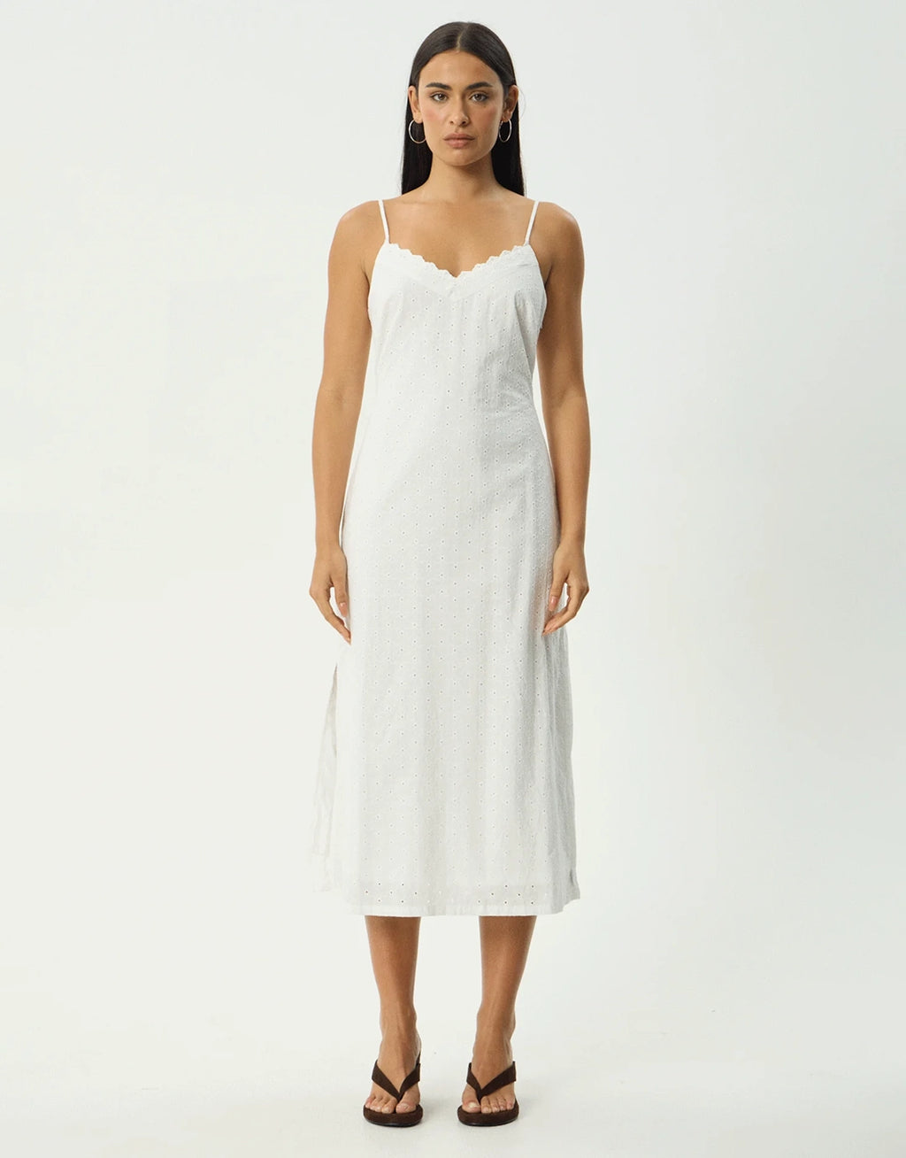 Kindred Midi Dress - White