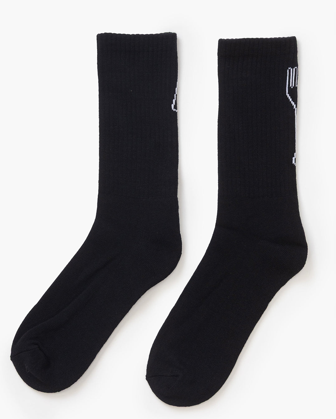 Knife & Fork Socks - Black - Service Works