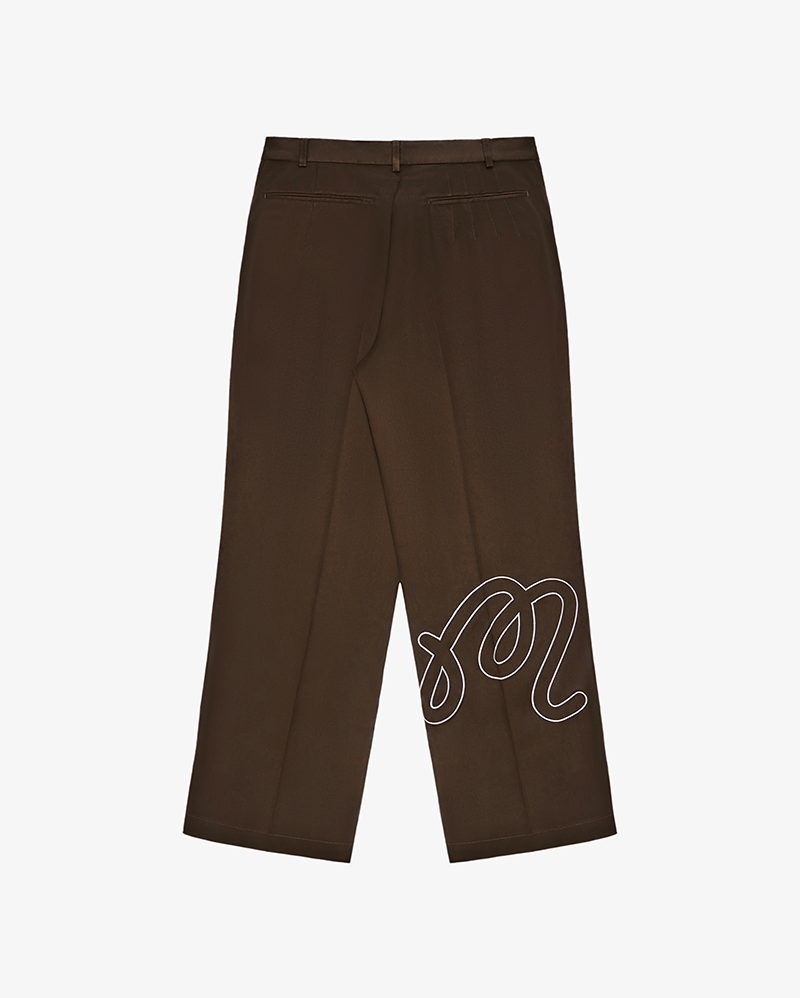 La Perla Pant - Brown - Malbon
