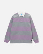 Langdon Rugby Shirt - Heather Purple - Gramicci