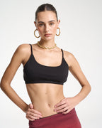 Sporty Crop - Midnight Black by Summi Summi