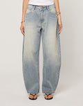 95 Alexis Barrel Denim Jeans by Abrand