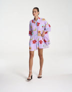 Big Shirt - Lilac Troppo by Summi Summi - view 4
