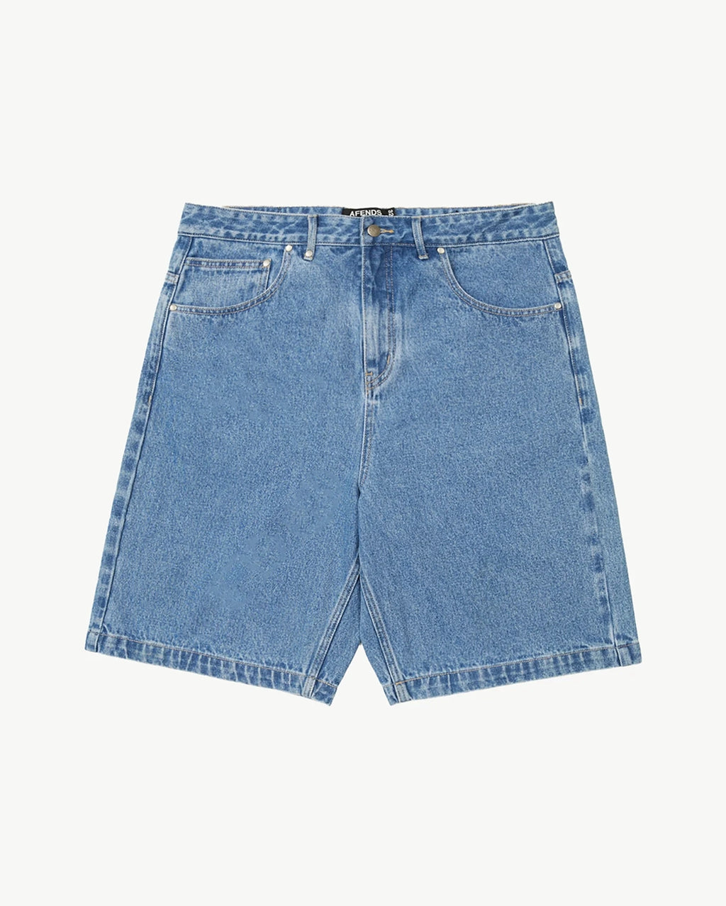 Lil C 22" Baggy Denim Shorts - Worn Blue