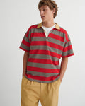 Line Up Jersey - Poppy Stripe - Kowtow