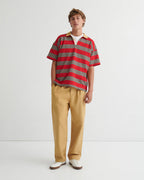 Line Up Jersey - Poppy Stripe - Kowtow