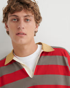 Line Up Jersey - Poppy Stripe - Kowtow
