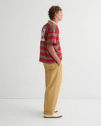 Line Up Jersey - Poppy Stripe - Kowtow