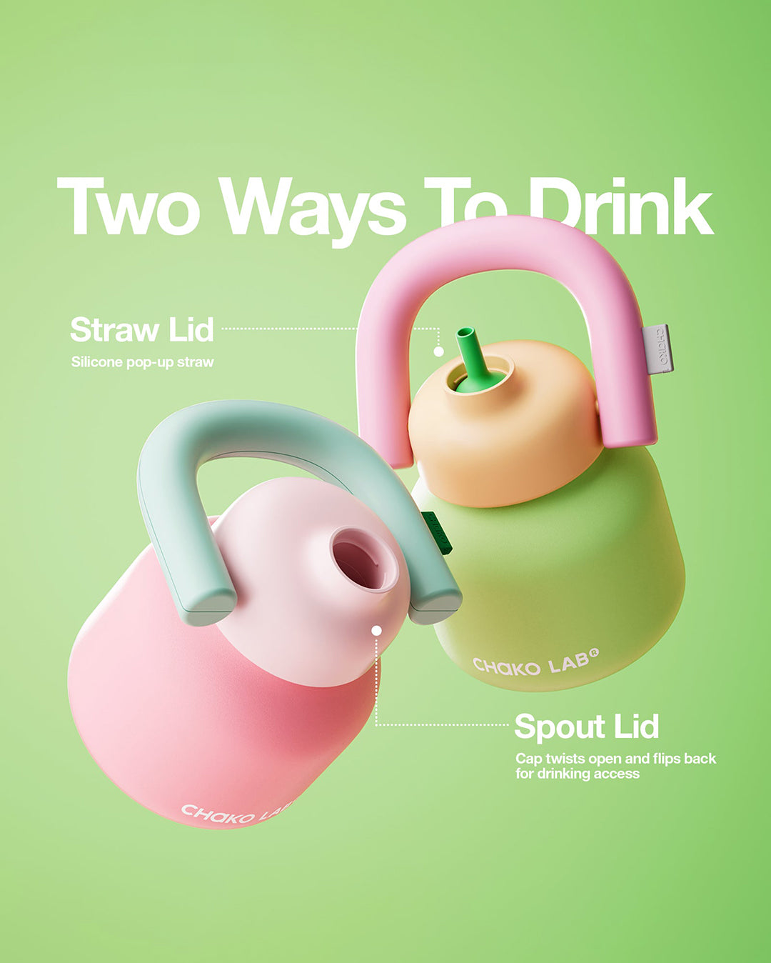 LinLin Kettle 1000ml - New Green - Chako Lab