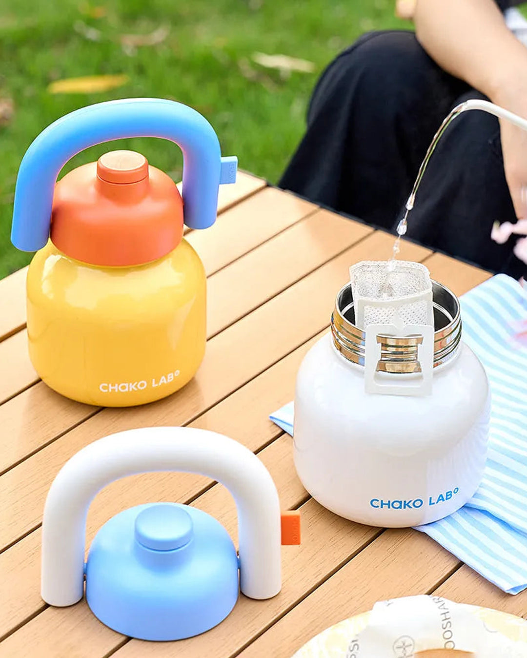 LinLin Kettle 1000ml - Yellow - Chako Lab