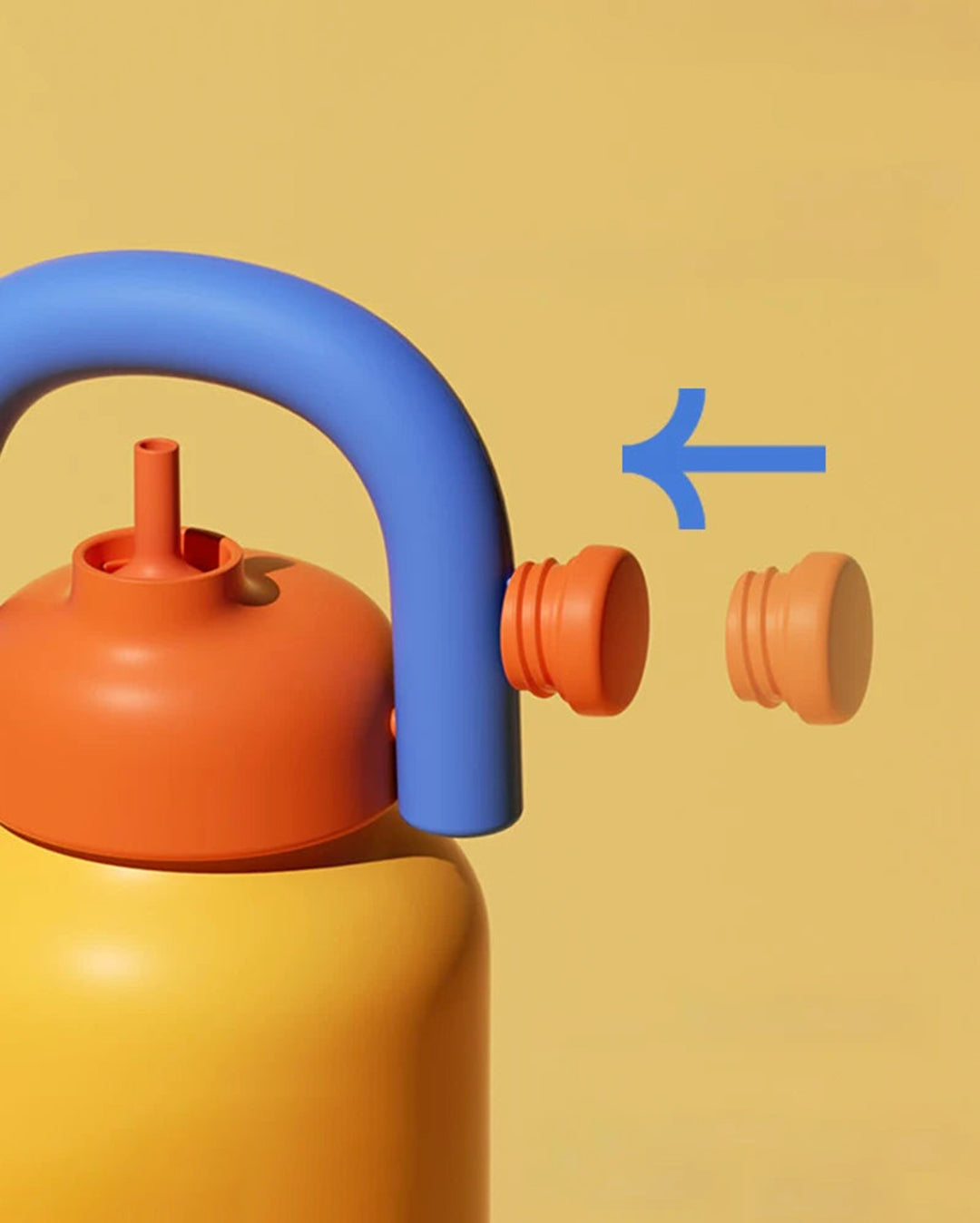 LinLin Kettle 1000ml - Yellow - Chako Lab