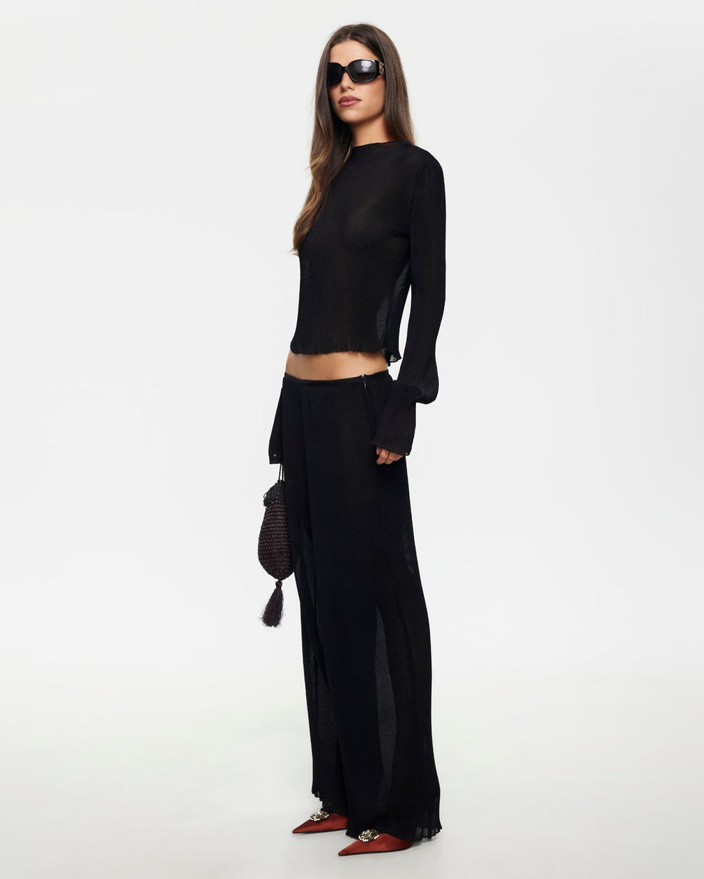 Ford Long Sleeve Top - Onyx - Lioness