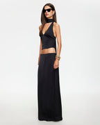 Front Row Maxi Skirt - Noir - Lioness