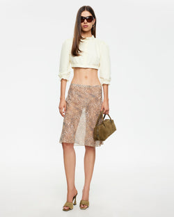 Shoreline Midi Skirt - Leopard - Lioness