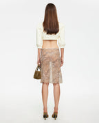 Shoreline Midi Skirt - Leopard - Lioness
