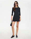 Untamed Mini Dress - Nero - Lioness