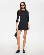 Untamed Mini Dress - Nero - Lioness