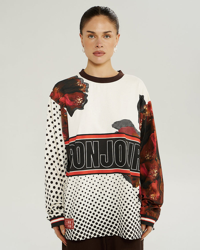Long Sleeve Racer Tee - Chocolat Choux - Summi Summi