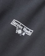 Loopback Trademark Hoodie - Black - Service Works