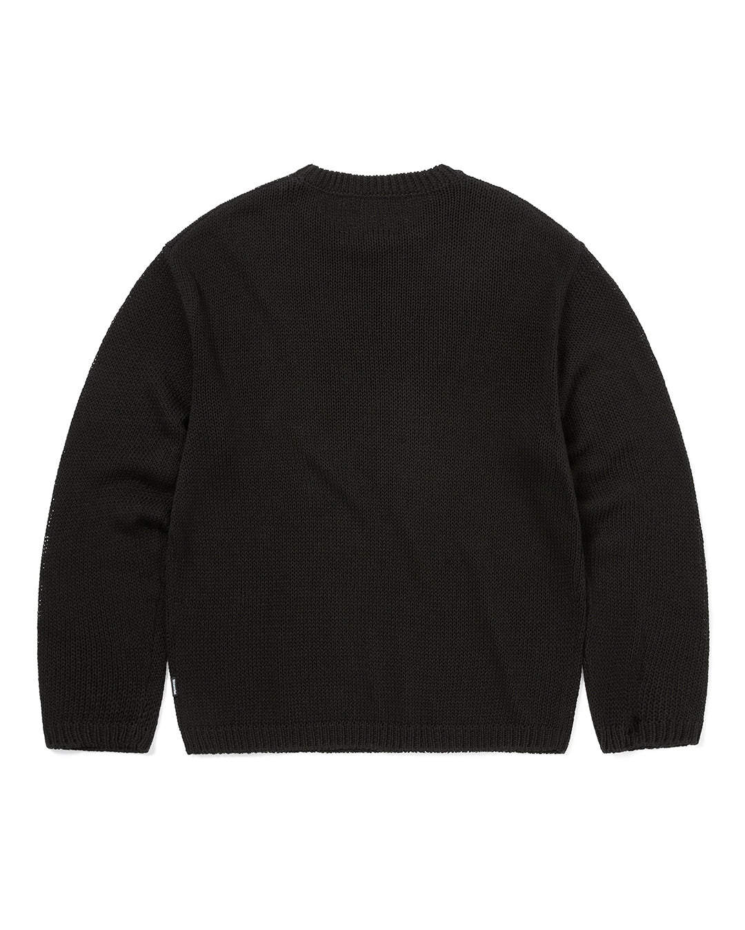 Loose Gauge Knit Crew - Black - thisisneverthat