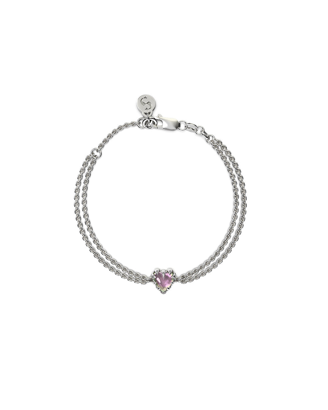 Love Claw Bracelet - Mystic Quartz / Sterling Silver - Stolen Girlfriends Club